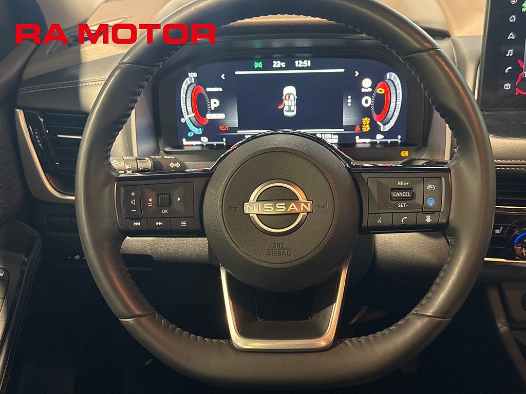 Nissan X-Trail e-4ORCE N-Connecta 7 sits| Nav | 360 | HUD | Garanti 2023