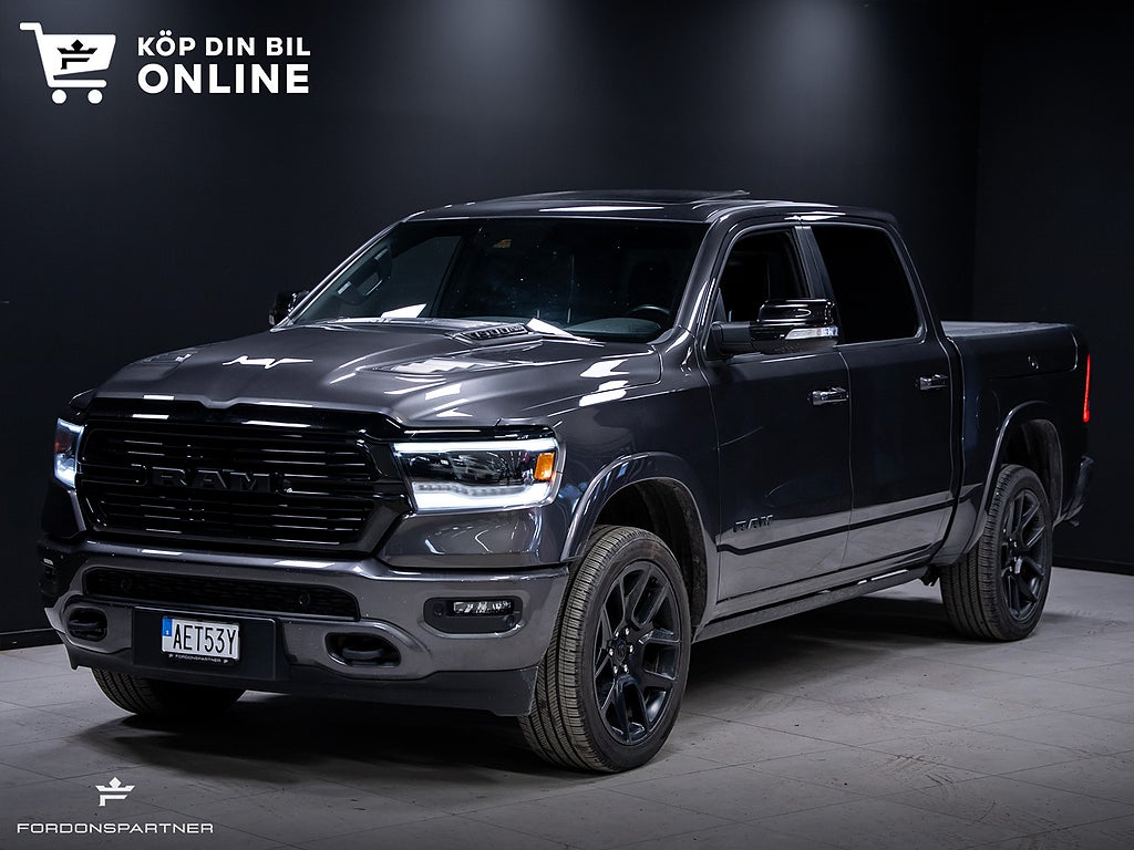 Dodge RAM 1500 Crew Cab 5,7 V8 LARAMIE WEBASTO PANO RAMBOX MOMS