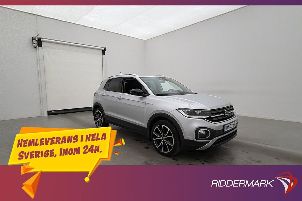 Volkswagen T-CROSS 1.0 TSI 110hk GT CarPlay Sensorer