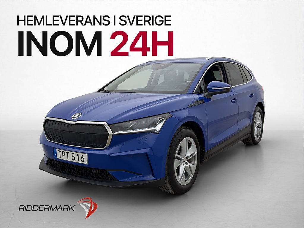 Skoda Enyaq 80x 265hk Värmare Dragkrok Kamera CarPlay MOMS