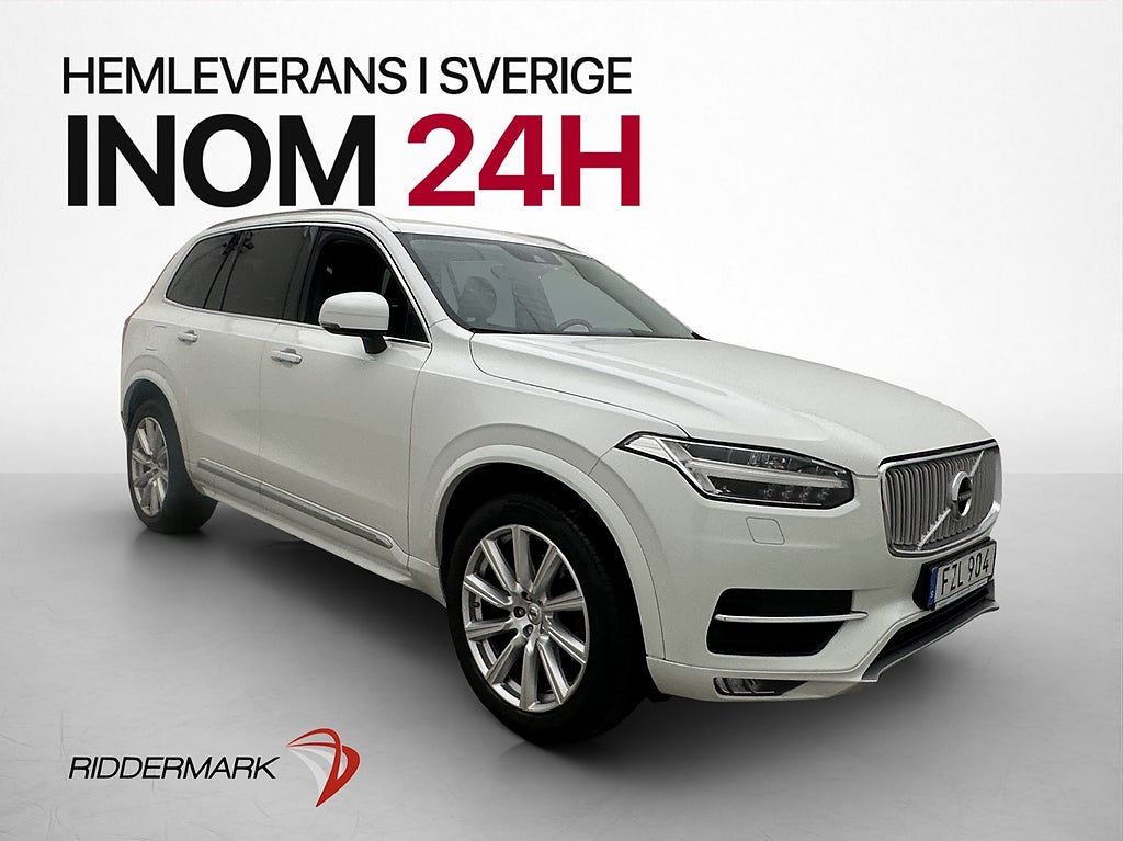 Volvo XC90 D5 AWD Inscription 7 sits Cockpit Navi CarPlay