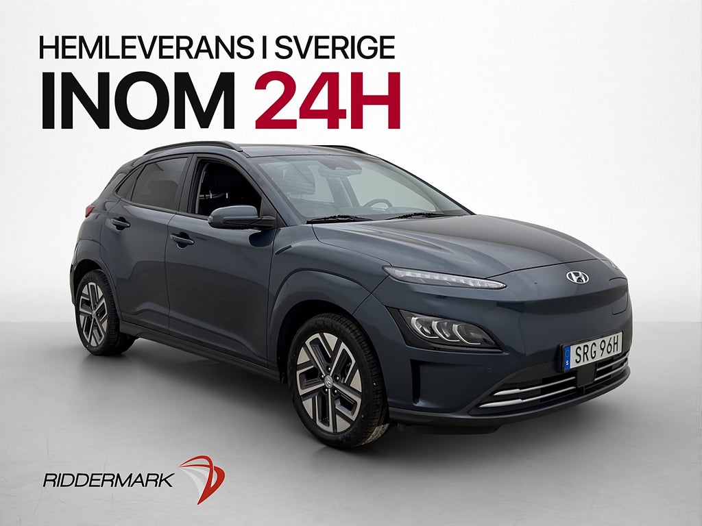 Hyundai Kona 64 kWh 204hk Advanced Krell Kamera Skinn