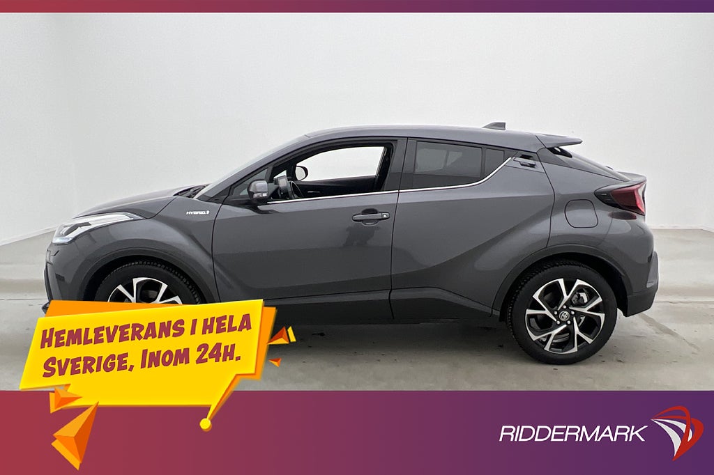 Toyota C-HR Hybrid 122hk X-Edition Kamera Dragkrok Rattvärme