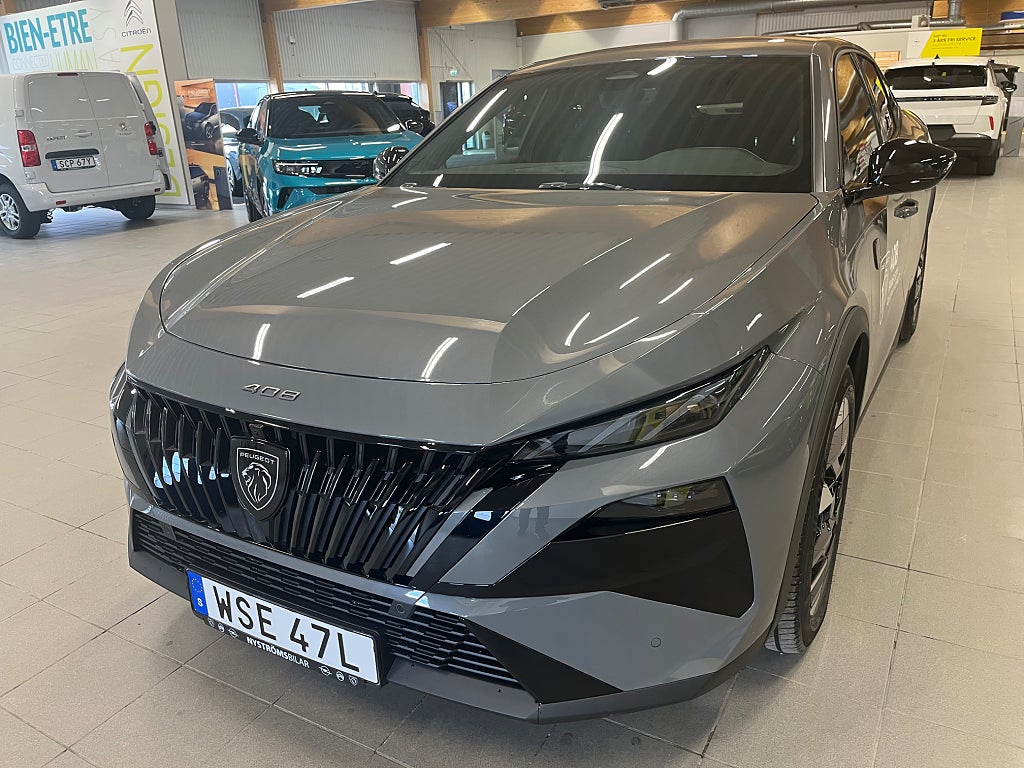 Peugeot 408 Nya Fceliftade GT Hybrid Privatleasing från 3599kr/mån thumbnail