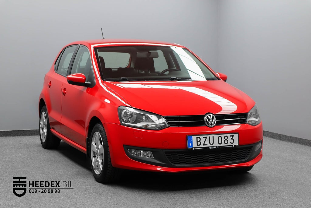 Volkswagen Polo 5-dörrar 1.4 MPI 86hk Masters 2-brukare Lågmilare