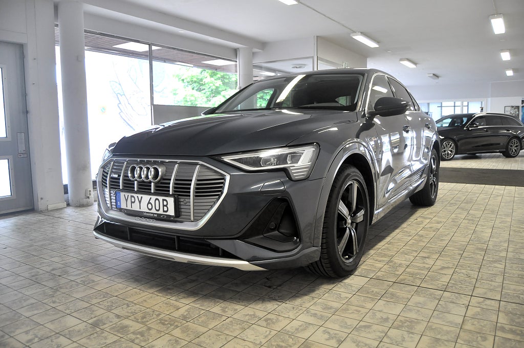 Audi E-Tron Sportback 55 quattro S line Panorama 400Km Räckvidd 