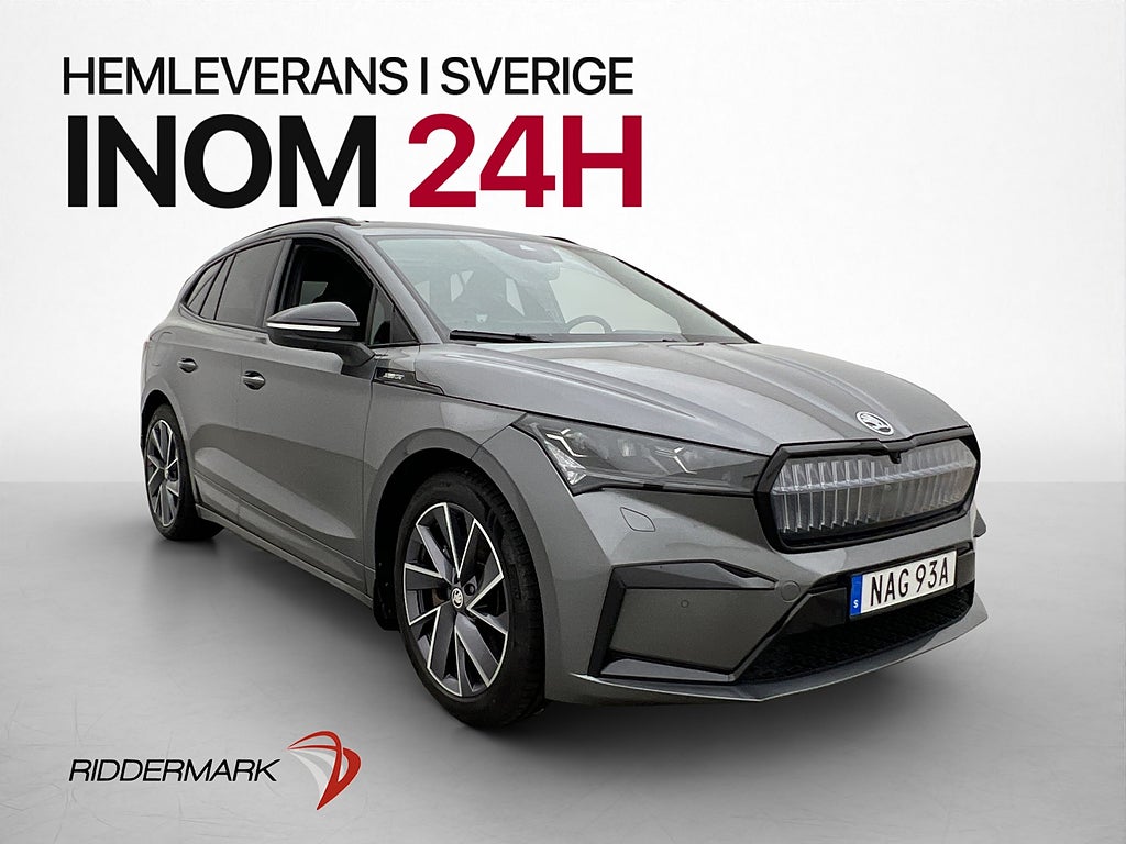 Skoda Enyaq 80x Sportline Kamera Crystal HUD Drag CarPlay