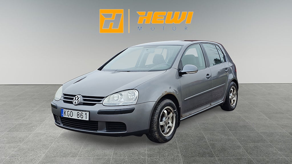 Volkswagen Golf 5-dörrar 1.6 Trendline sommar & vinterdäck