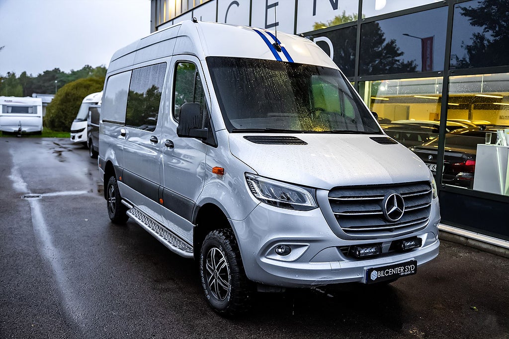 Mercedes-Benz Sprinter 319 CDI|4x4|360°|5-Sits|7G-Tronic|190hk