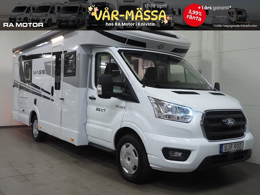 Ci Magis 82 XT Aut I ALDE I 3500kg I Låga långbäddar I Taksäng