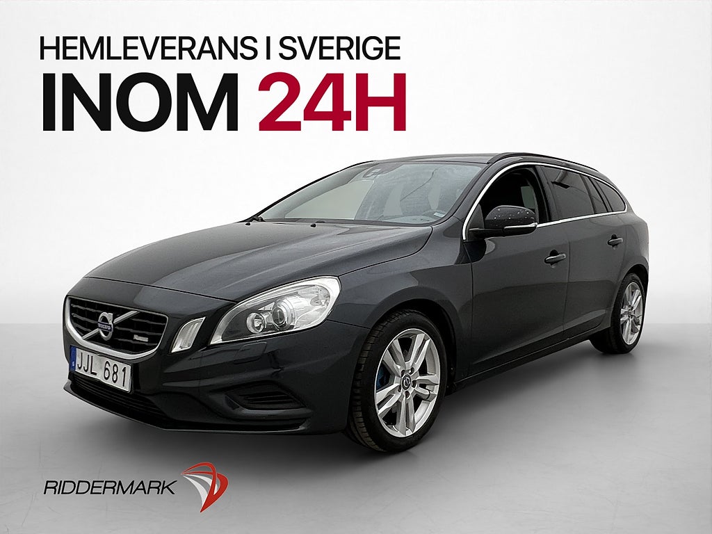 Volvo V60 D4 R-Design Skinn P-Sensorer Värmare Kamrem-Bytt