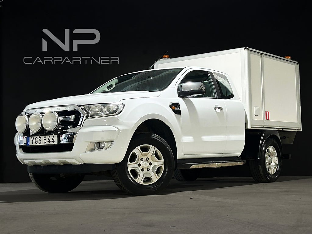 Ford ranger 2.2 TDCi 4x4 XLT Servicebil Kåpa Inredning Moms