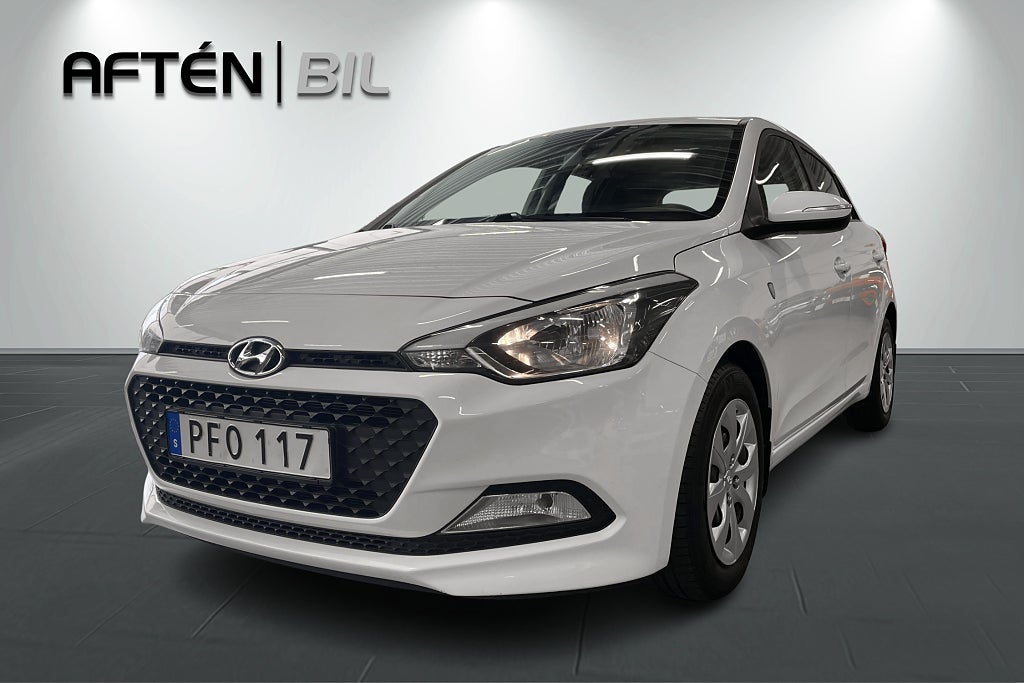 Hyundai i20 1,4 Automat, Premium, Bluetooth,Rattvärme