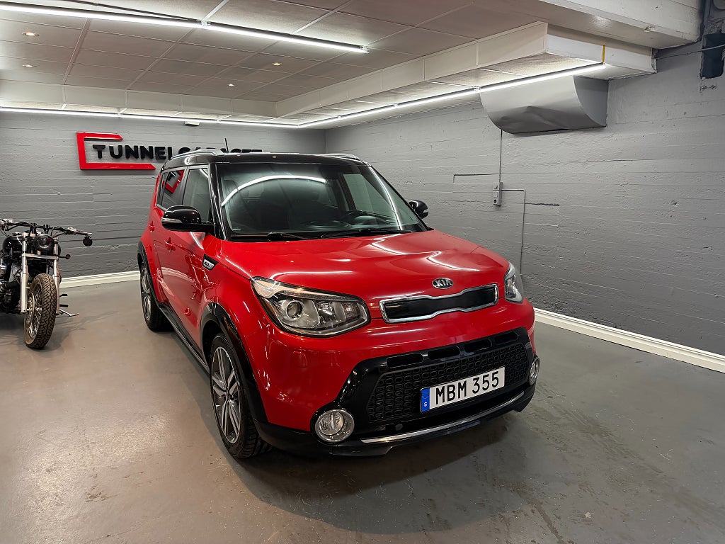 Kia Soul 1.6 CRDi Automat 1-Brukare  DCT GLS Nybesiktigad