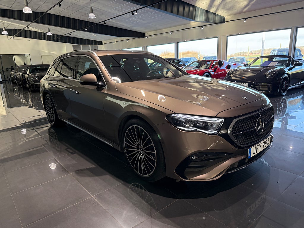 Mercedes-Benz E 300 e AMG Superscreen Läder 20tum Kombi - bild 18