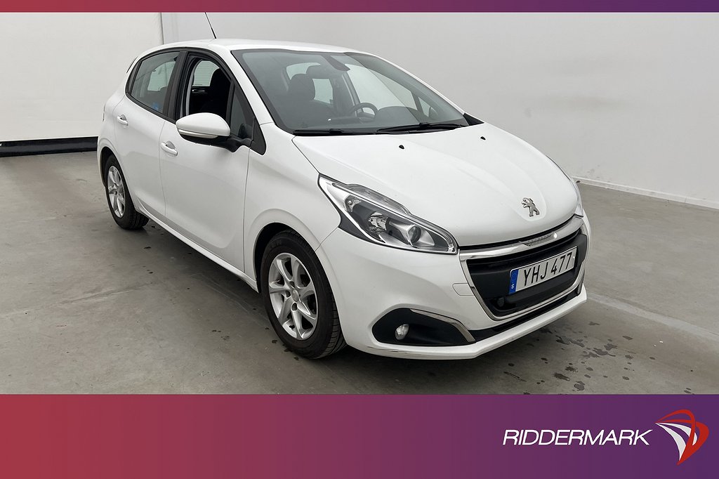 Peugeot 208 1.6 BlueHDi 99hk M/K-Värm Farthållare 0,3l/Mil