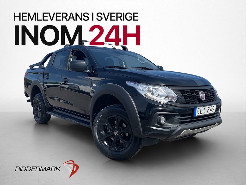 Fiat Fullback Cross 4x4 181hk Värmare Skinn Drag Diff MOMS