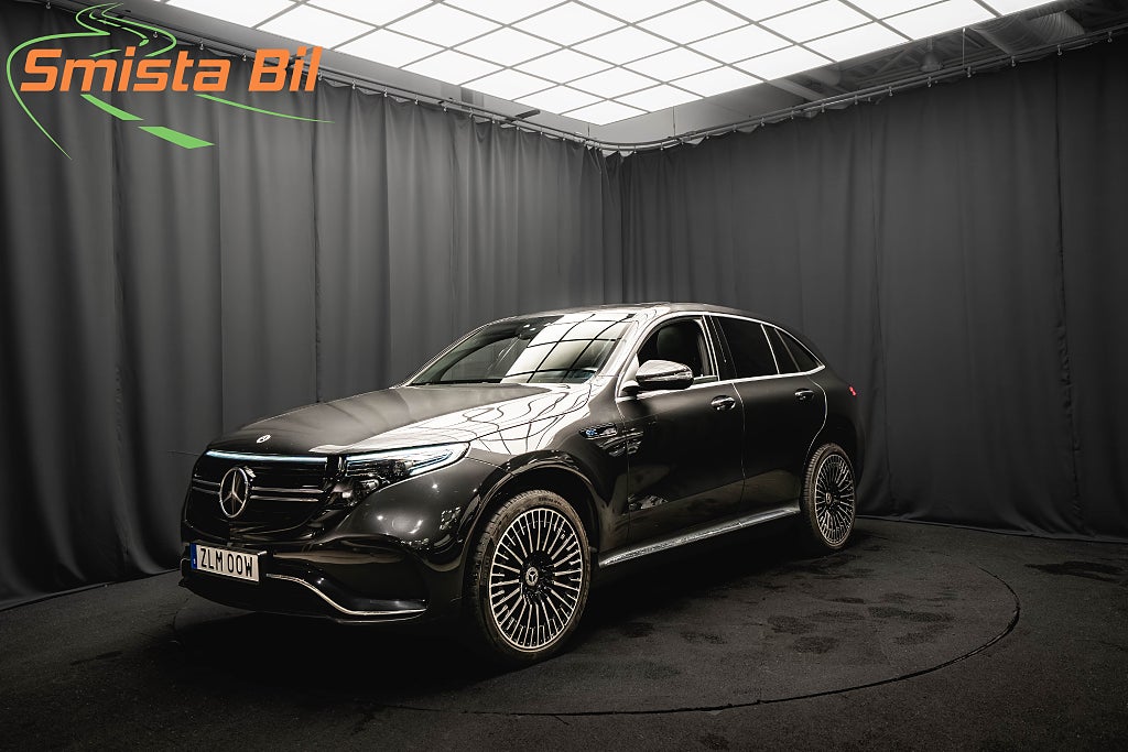 Mercedes-Benz EQC 400 4M AMG PREMIUM PANO BUR 21'' DRAG MOMS 408hk