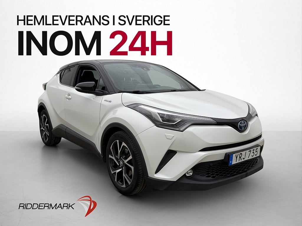 Toyota C-HR Hybrid 122hk X-Edition JBL Kamera Skinn
