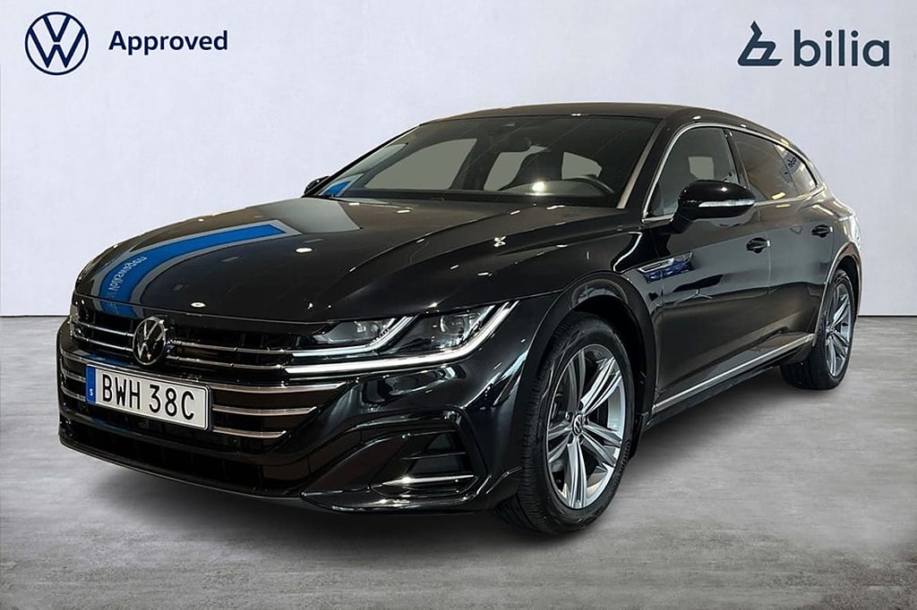 Volkswagen Arteon eHybrid Shooting Brake SB R-Line Värmare Kamera Drag 218HK