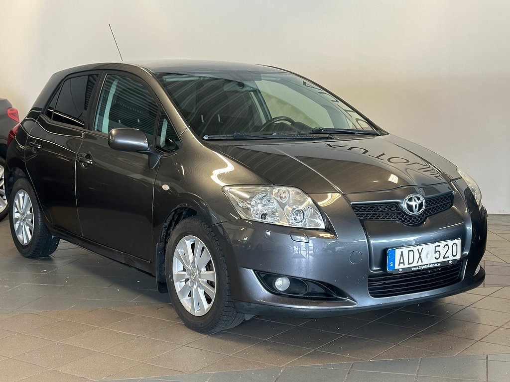 Toyota Auris 5-dörrar 1.6 Dual VVT-i Euro 4, låg skatt