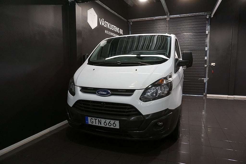 Ford Transit Custom 270 2.2 TDCi M-Värm, PDC, Inredd, 3 Sits, Extra L