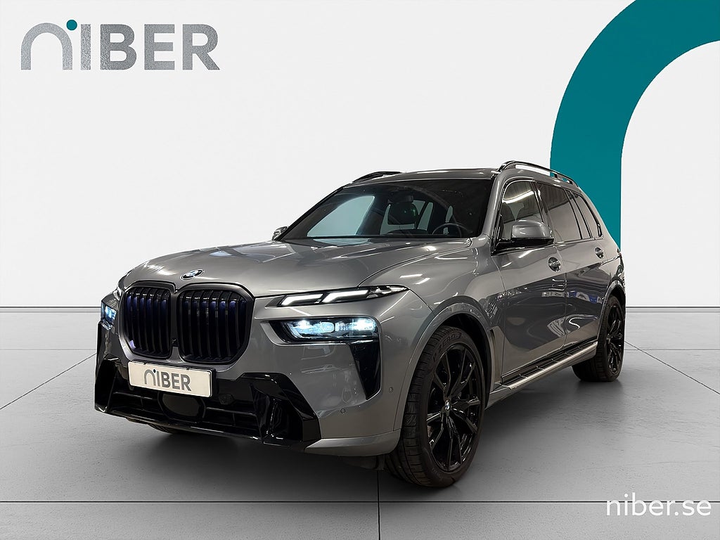 BMW X7 xDrive40d, M-Sport, 6 Sits, Pano, 360, MOMS