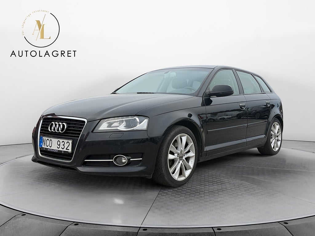Audi A3 Sportback 2.0 TDI S Tronic Comfort Euro5 Panorama 170hk