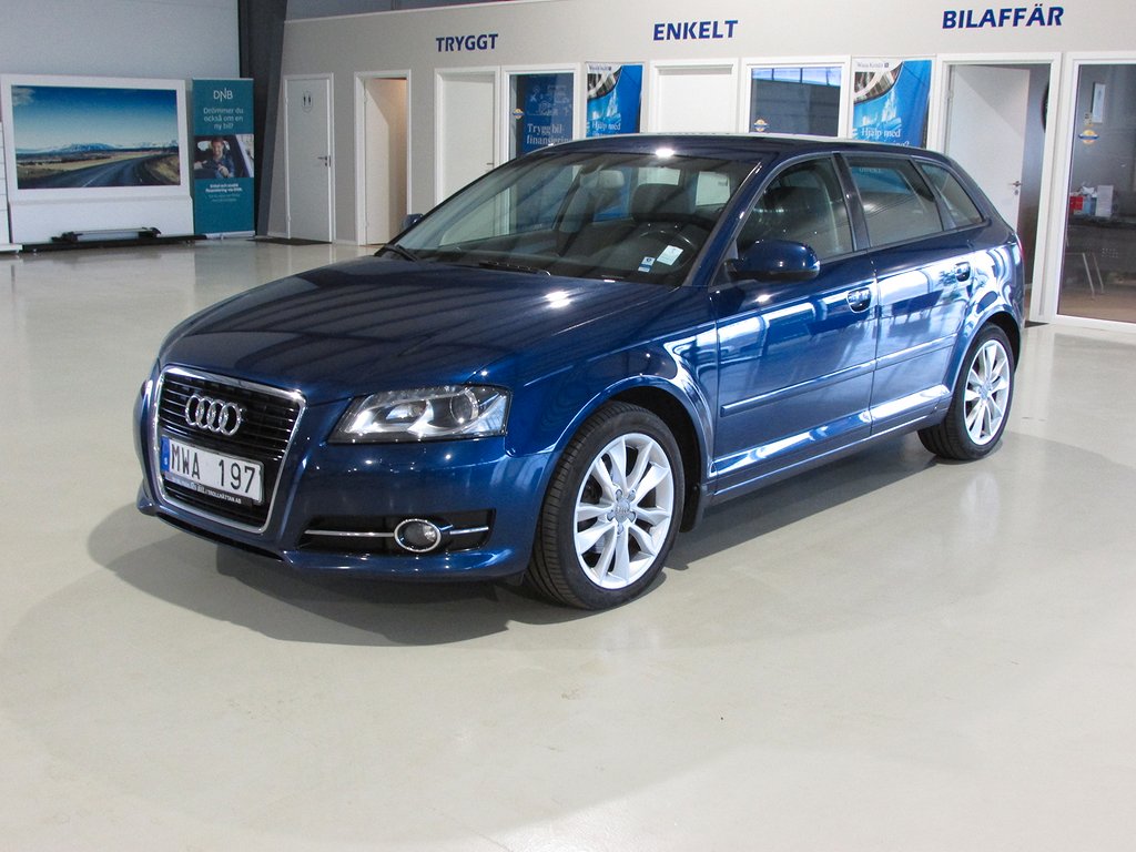 Audi A3 Sportback 2.0 TDI Comfort Euro 5 NY KAMREM 