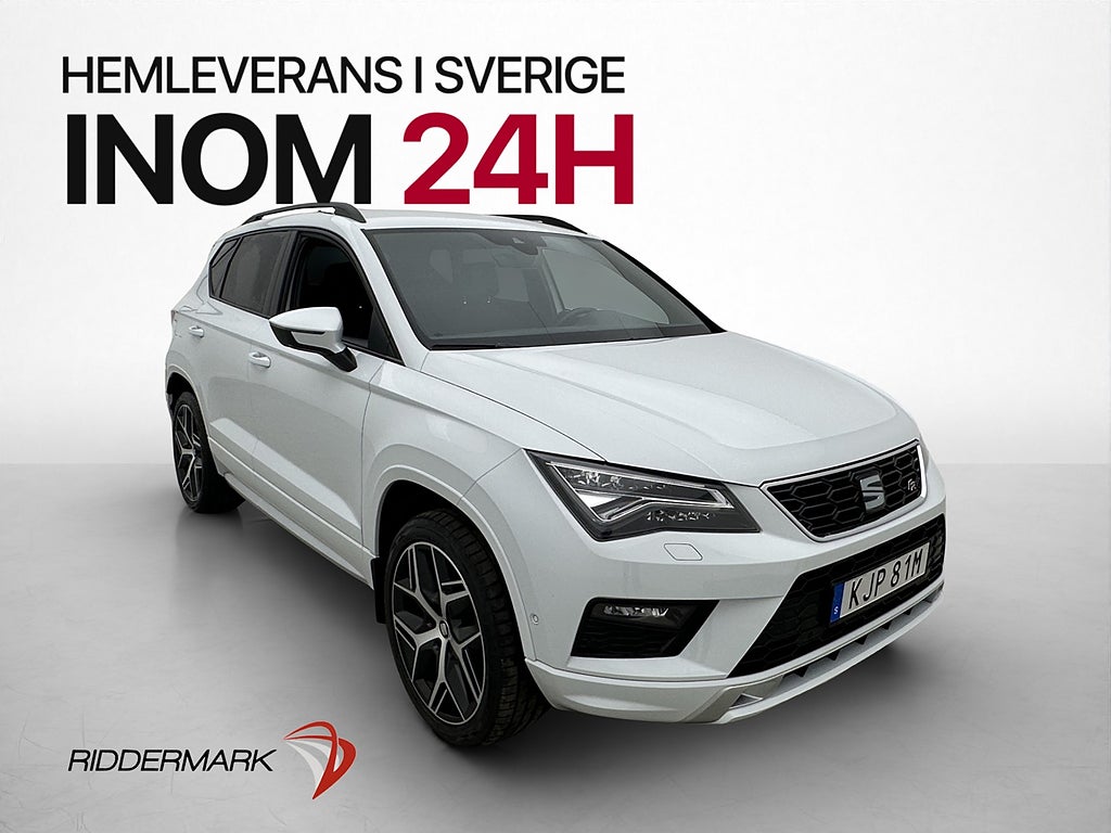 Seat Ateca 2.0 TSI 4Drive 190hk FR Värmare BEATS Kamera Drag