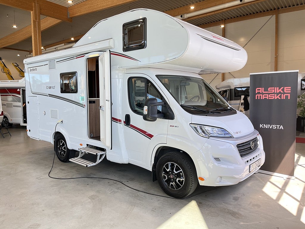Dethleffs Trend 5887 /B-körkort/AC-Bodel/Automat 160hk/5bältad/Våningssäng