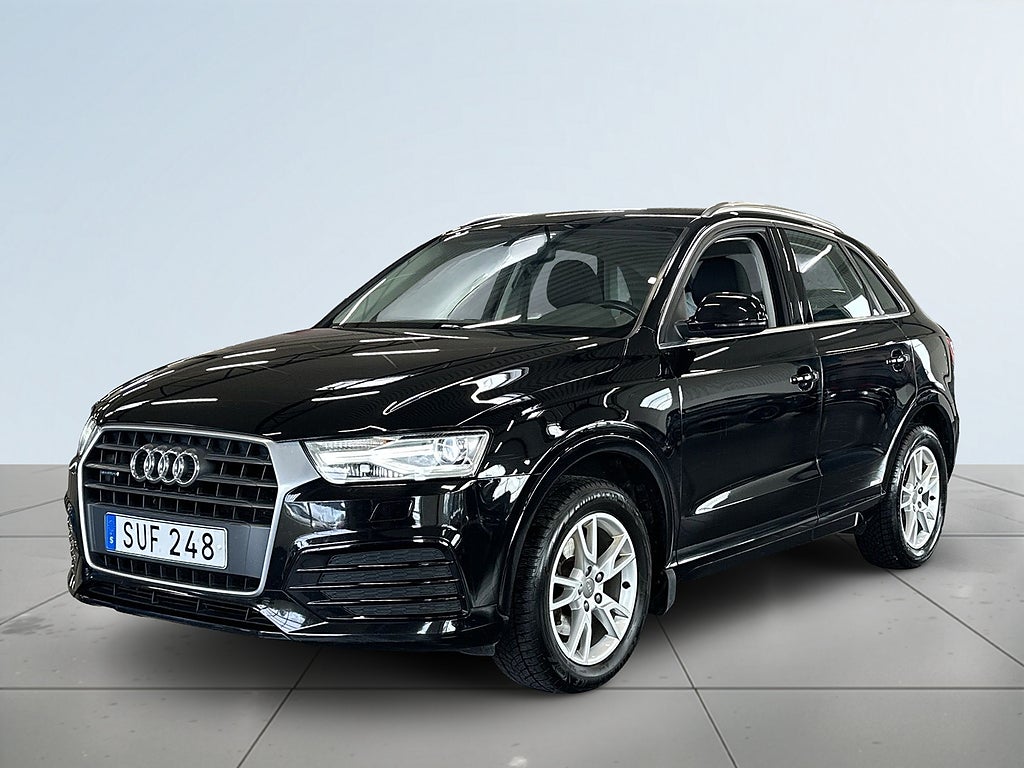 Audi Q3 2.0 TDI Quattro S&V-hjul/BT/Psens