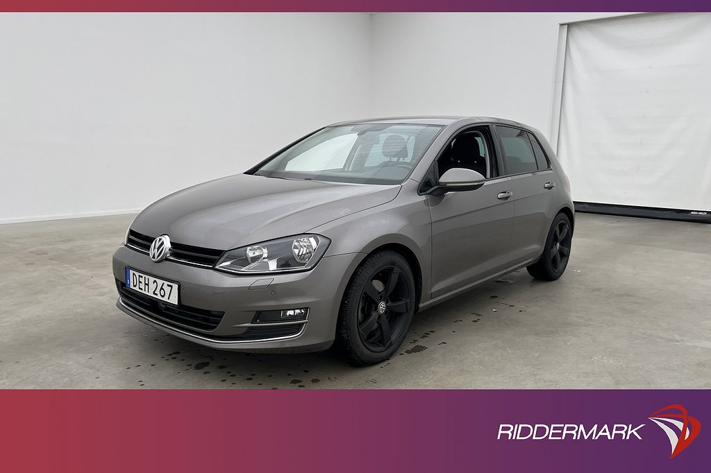 Volkswagen Golf 1.4 TSI 140hk M/K-Värm Kamera Sensorer Drag