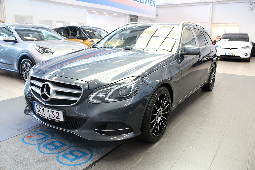 Mercedes-Benz E 220T BlueTEC 9G-Tronic Navi Drag Skinn Eu6