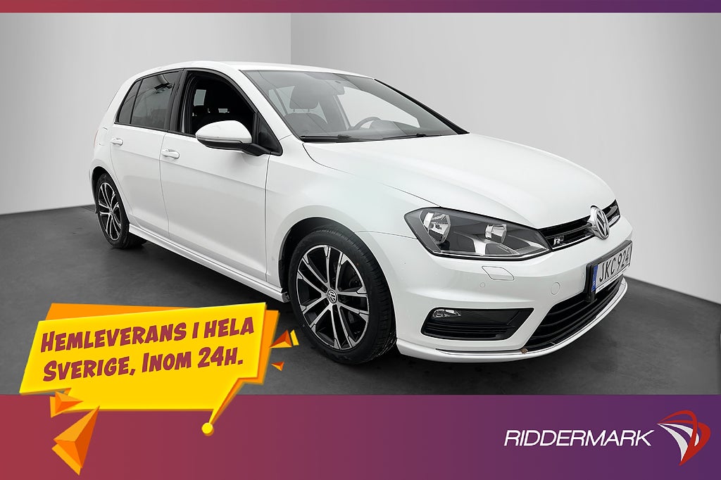 Volkswagen Golf 1.4 TSI 150hk R Line M&K Värmare Carplay