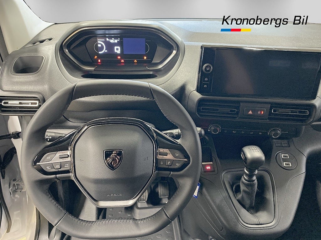 Peugeot Partner L2 Facelift 100hk diesel Dubbla dörrar dragkrok *demo* – bild 7
