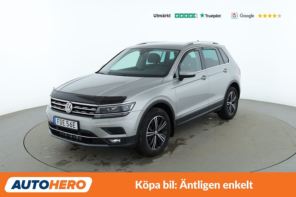 Volkswagen Tiguan 2.0 TDI 4Motion GT / Värmare, CarPlay, Dragk...