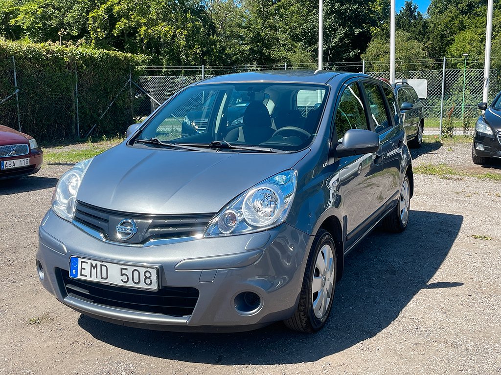 Nissan Note 1.4 Euro 5 Ny besiktigad