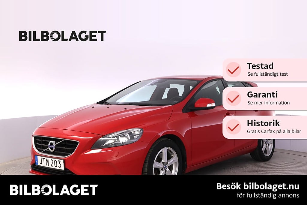 Volvo V40 T2 Your Kinetic DRAG VÄRMARE LÅGMIL