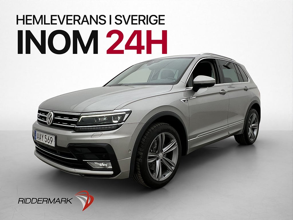 Volkswagen Tiguan TDI 4M R-Line Värmare Cockpit Kamera Navi
