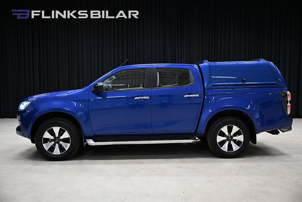 Isuzu D-Max 163HK Automat|Kåpa|Drag|Värmare|EnÄgare|Leasbar|SeUtr!