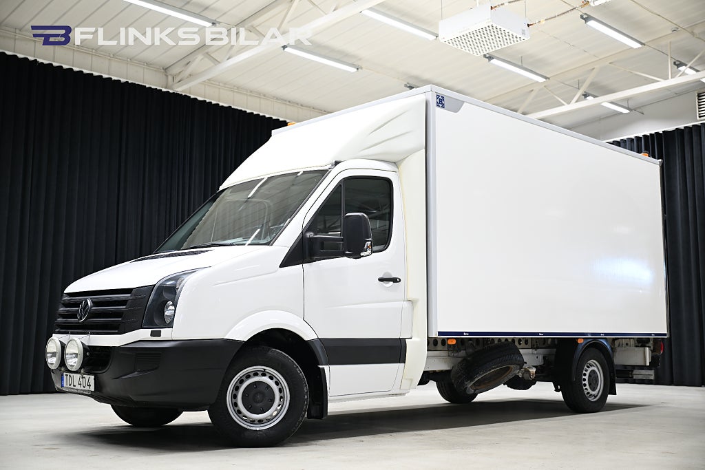 Volkswagen crafter 163HK Volymskåp|Bakgavellyft|Sidodörr|Lågmil|Leasbar