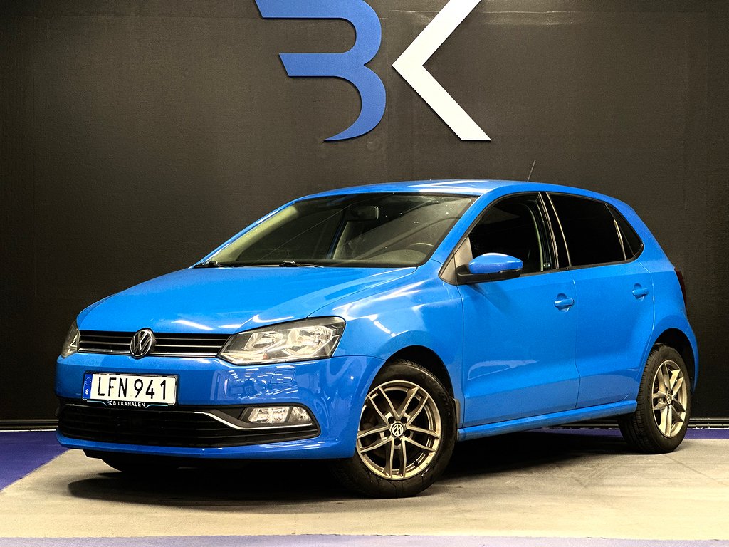 Volkswagen Polo 5-dörrar 1.2 TSI| Backkamera| Dragkrok| Euro 6