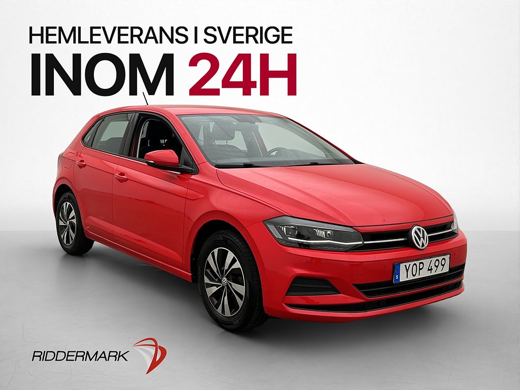 Volkswagen Polo 1.0 TSI 95hk Base PDC Bluetooth Farthållare