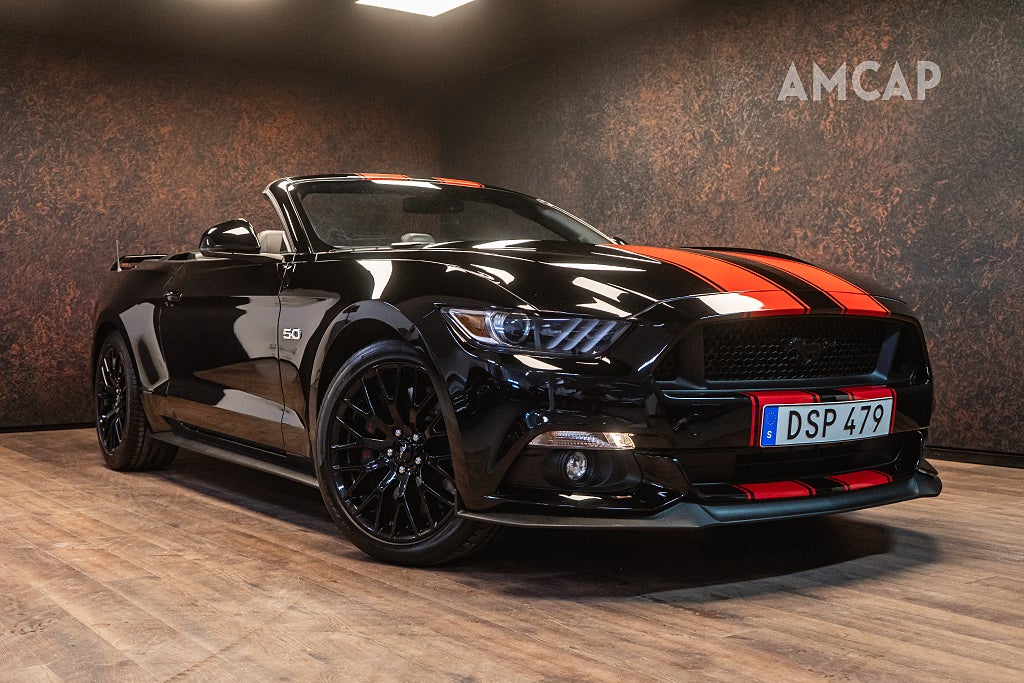 Ford Mustang GT Convertible 421hk | Sv-såld | Sportavgas | Brembo