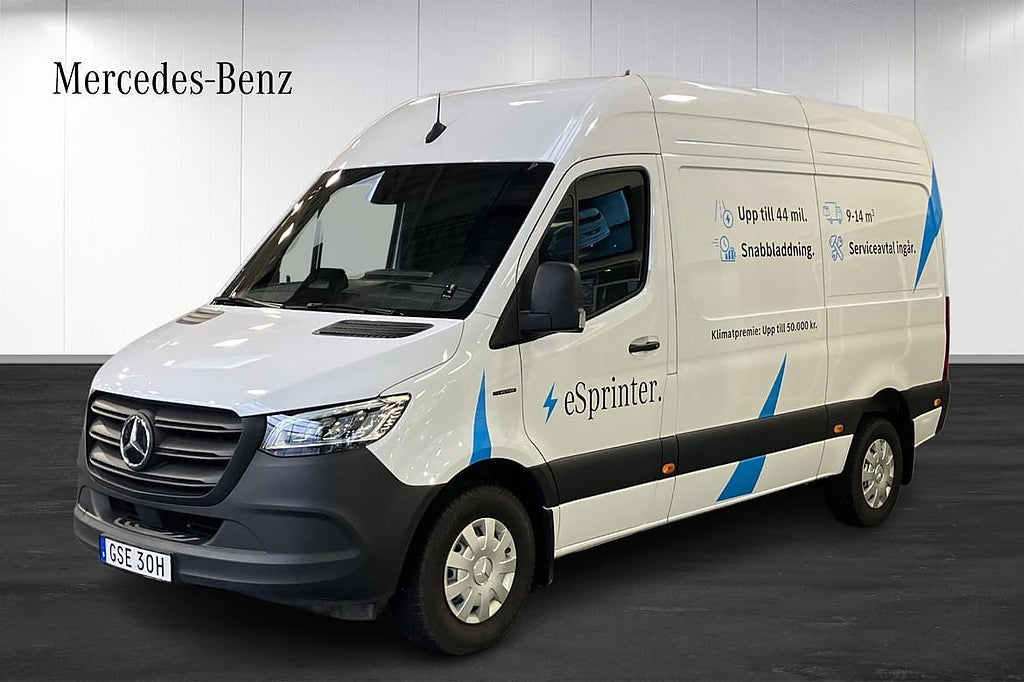 Mercedes-Benz eSprinter 320 plåtskåp, 1 100 mil