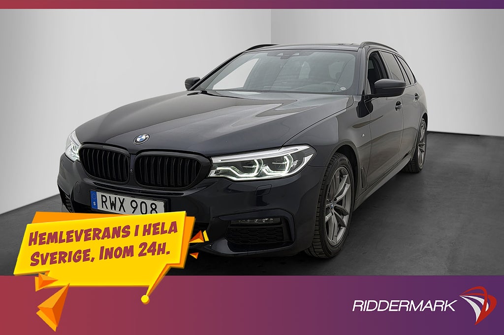 BMW 520 d xDrive M Sport Värmare Drag Pano H/K HUD Cockpit