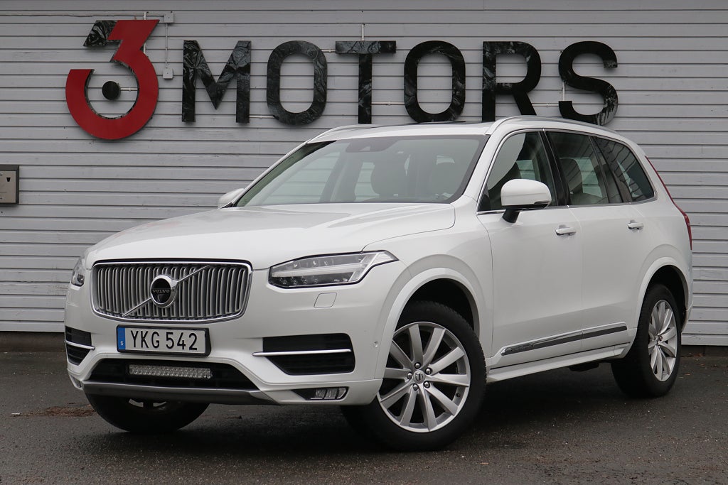 Volvo XC90 D5 AWD Inscription Pano 7-sits 360° B&W HUD