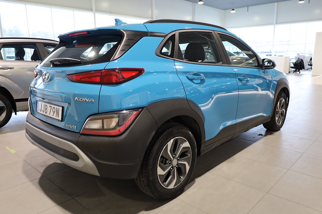 Hyundai Kona Hybrid 1,6 GDI 141hk HEV Essential Aut Leasbar 2023