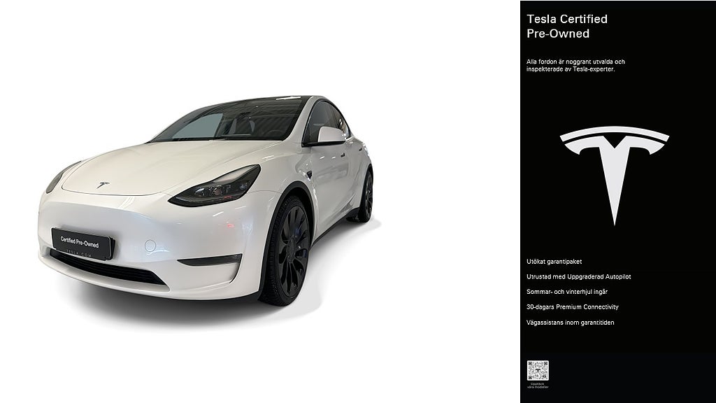 Tesla Model Y Performance Certified Pre-Owned 3,84% ränta